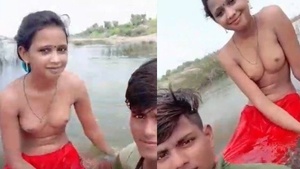 Dehati lovers getting really freaky on the selfie cam