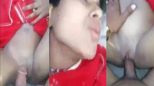 Village wife getting banged with her legs spread wide