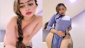 Sexy Model Mseti Shows Her Tits and Big Ass