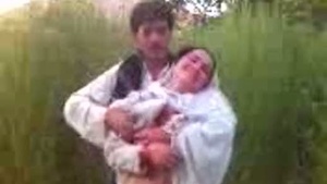 Desi teenager having fun outdoors with her naughty uncle