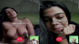 Sexy Lankan Girl Shows Tits and Pussy On Video Call