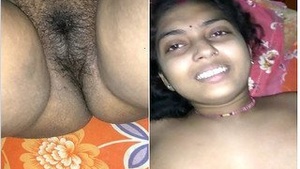 Bangla Wife Presses Her Breasts and Grasps Her Husband's Pussy