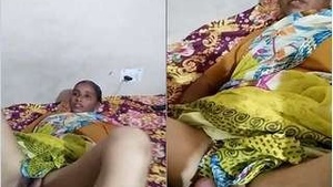 Exclusive Wife Desi licks her pussy, jerks off with her fingers and fucks hard in the anus with Dever