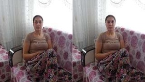 Nri's horny wife gives a blowjob and gets laid.