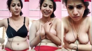 Sexy Mallu Bhabhi Breasts Show Video Call