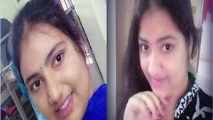Hot Look Desi Telugu Girl Records Her Nude Selfies For Lover