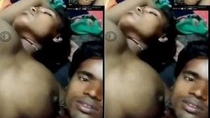 Desi Couple Live Shows Romantic Relationship