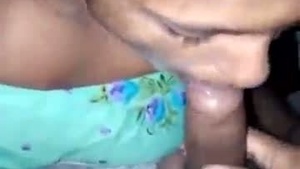 Amateur Euro girl gives her tutor a stunning blowjob