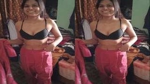 Sexy Girl Shows Her Tits and Pussy Video Call