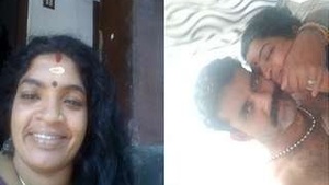 Horny couple Mallu Romance and wanking