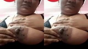 Horny Panjabi Bhabhi Shows Her Big Tits to Lover