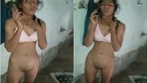 Grabbing a Desi Village Call Girl's Pussy by a Client
