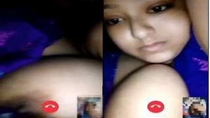 Sexy Girl Desi Shows Her Boobs On Video Call