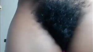 African mother's hairy pussy