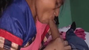 A clip of Bhabha's blowjob filmed by her lusty Devar