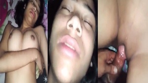Desi girl in first time sex with her lover