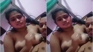 Desi Mistress Romance and tit sucking