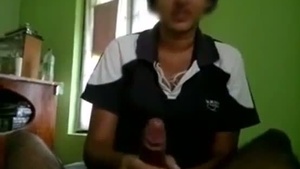 Teens first time experiencing a dicks stroke in this steamy video
