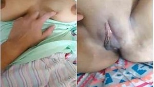 Exclusive Desi Porn: Husband Licks Wifes Wet Pussy and Fingers Her Hard