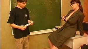 Russian instructor gives a hands-on lesson in gay porn