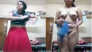 Adorable Girl Odia Takes a Break from Dressing