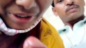 Telugu Girlfriend Sucks Cock in the Great Outdoors