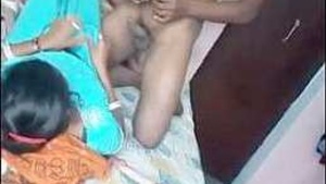 Desi village bhabi caught in the act of seduction