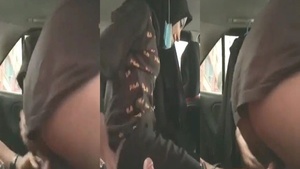 Desi nurse indulges in car sex with a lucky guy