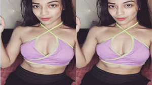 Exclusive Video of Indian Model Misty Basu Showing Her Busty Body