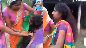 Desi bhabis outdoor show of her big boobs