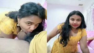 Desi Wifes Hot Blowjob: Part 3 of the Porn Video