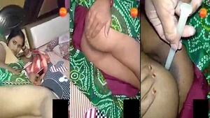 Desi Bhabhis anal adventure with a candle