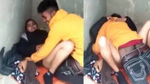Outdoor fucking caught