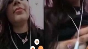 Desi Girls Sexy Boobs in Action on Video Call