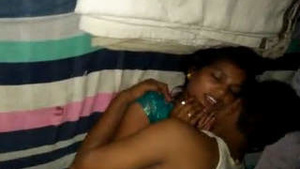A friend records a hillbilly girl getting brutally fucked by her lover