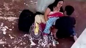 Mature bhabhi outdoor sex with black lover