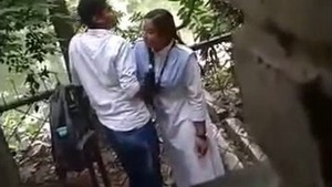 Desi collage outdoor lover fuck