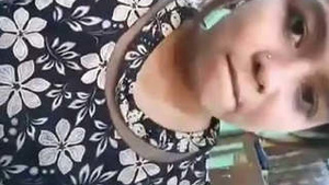 Desi Indian girl her pussy with banana and eat cum recording selfie for boyfriend