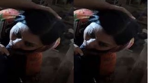 Desi bhabhi gives a mouthful of cum after sucking cock