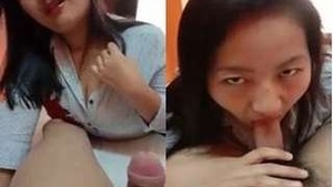 Exclusive Video of a Sexy Nepalese Girl Giving a Blowjob