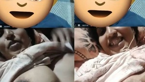 Mature wife flaunts her breasts and genitals on VK
