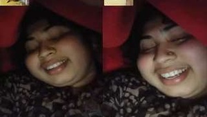 Exclusive Video Call with Sexy Bhabhi Revealing Her Pussy