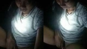 Todays Finger Selfie Video: A Sensual Moment with a Lovely Girl