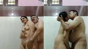 Exclusive Shower Sex with a Romantic Couple