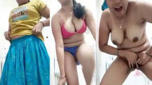 Video update: Cute Indian girl strips and fingers herself in a miniskirt