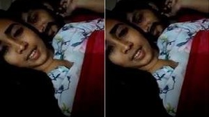 Desi girl from Bangla teases with her big boobs in this steamy video