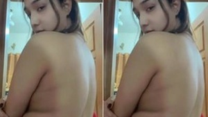 Hot Bengali babe gets naughty on camera