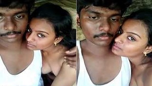 Desi Hillbilly Girls Big Breasts Get Pounded by Lover