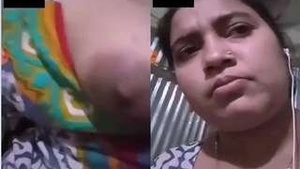 Bengali Babe Gets Naughty on Video Call with Her Boobs and Pussy Showing