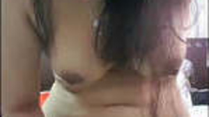 Very horny beautiful girl riding dildo